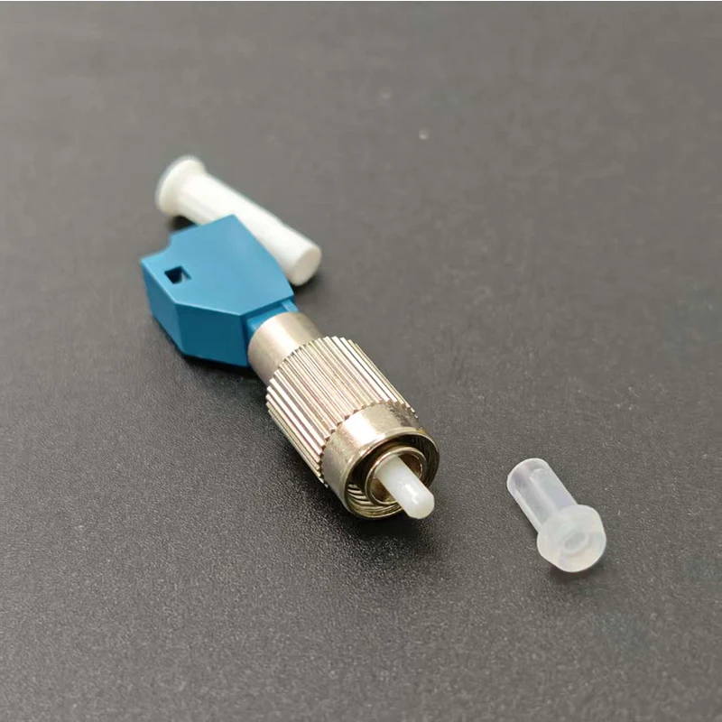 FC Male to LC Female Fiber Optical Power Meter Visual Fault Locator Coupler Single Mode Hybrid-Optic Fiber Convertor