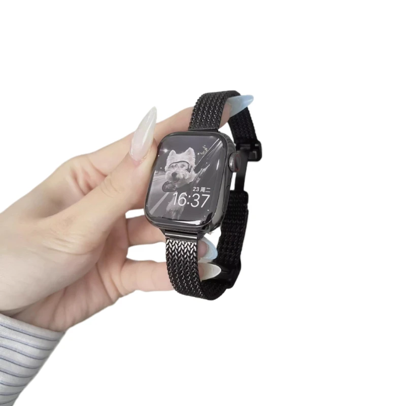 화웨이 시계 Fit3 금속 Correa 팔찌에 대한 마그네틱 스트랩 화웨이 시계 fit3 여성 팔찌에 대한 Smartwatch 스포츠 시계 밴드