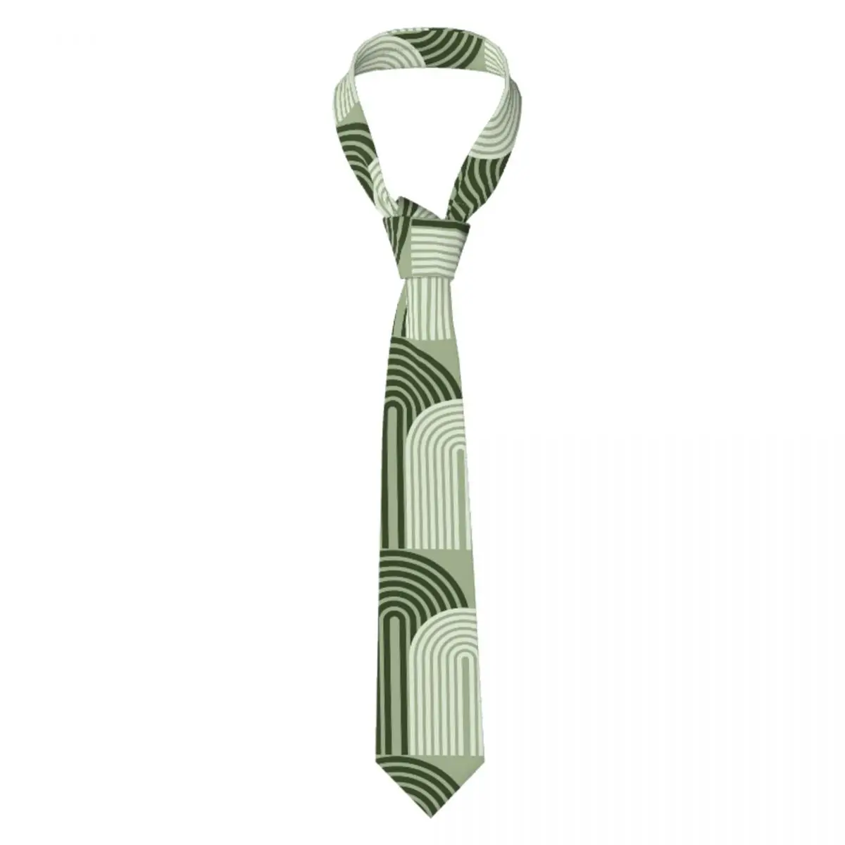 

Классические мужские шелковые галстуки с радужной аркой шалфея и зеленой аркой на заказ для офиса Gravatas