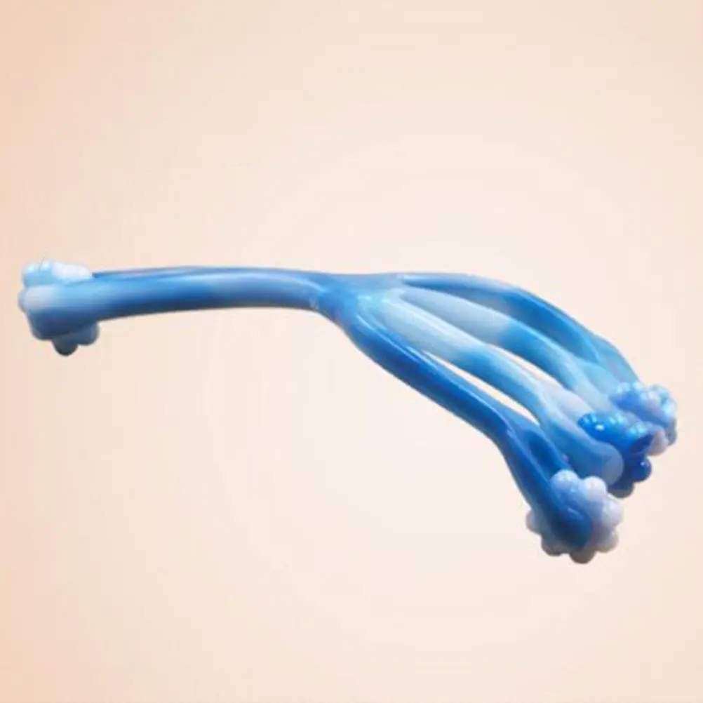 

Portable Four Claws Handheld Massager for Whole Body Head Back Feet Legs Circulation Boost Comfortable Grip Roller Massager Tool