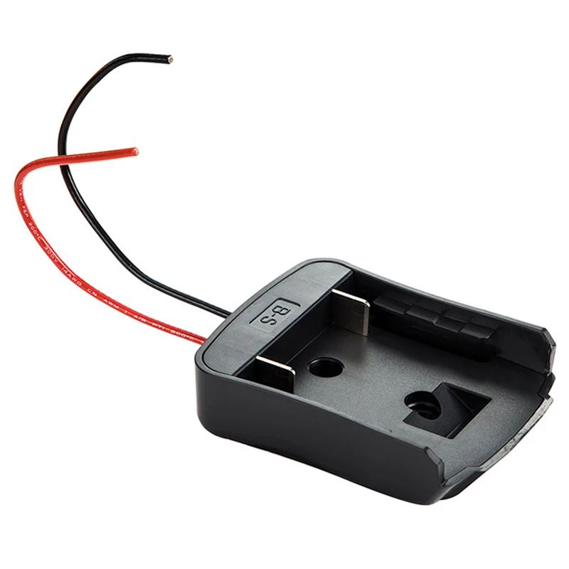 Adaptador de ruedas de alimentación para Bosch 18V batería de litio BAT609 BAT618G adaptador de batería Dock conector de alimentación para