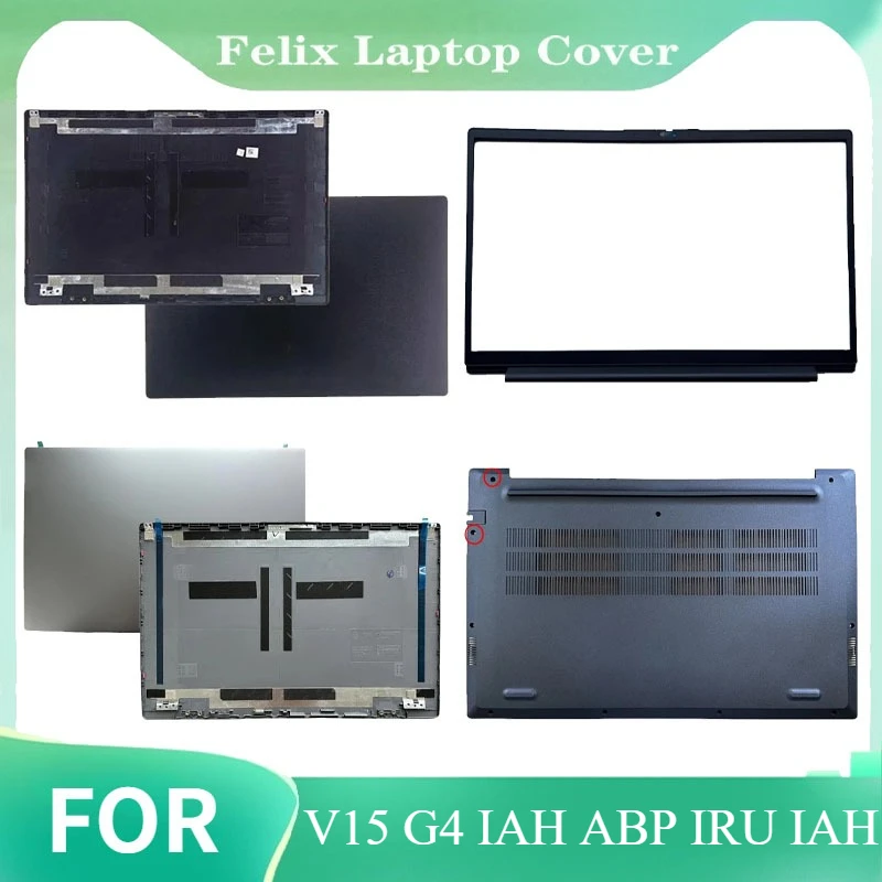 For V15 G4 IAH ABP IRU IAH New Replace Cover Series Laptop LCD Screen Back Top Cover Front Bezel Lower Bottom Case Cover