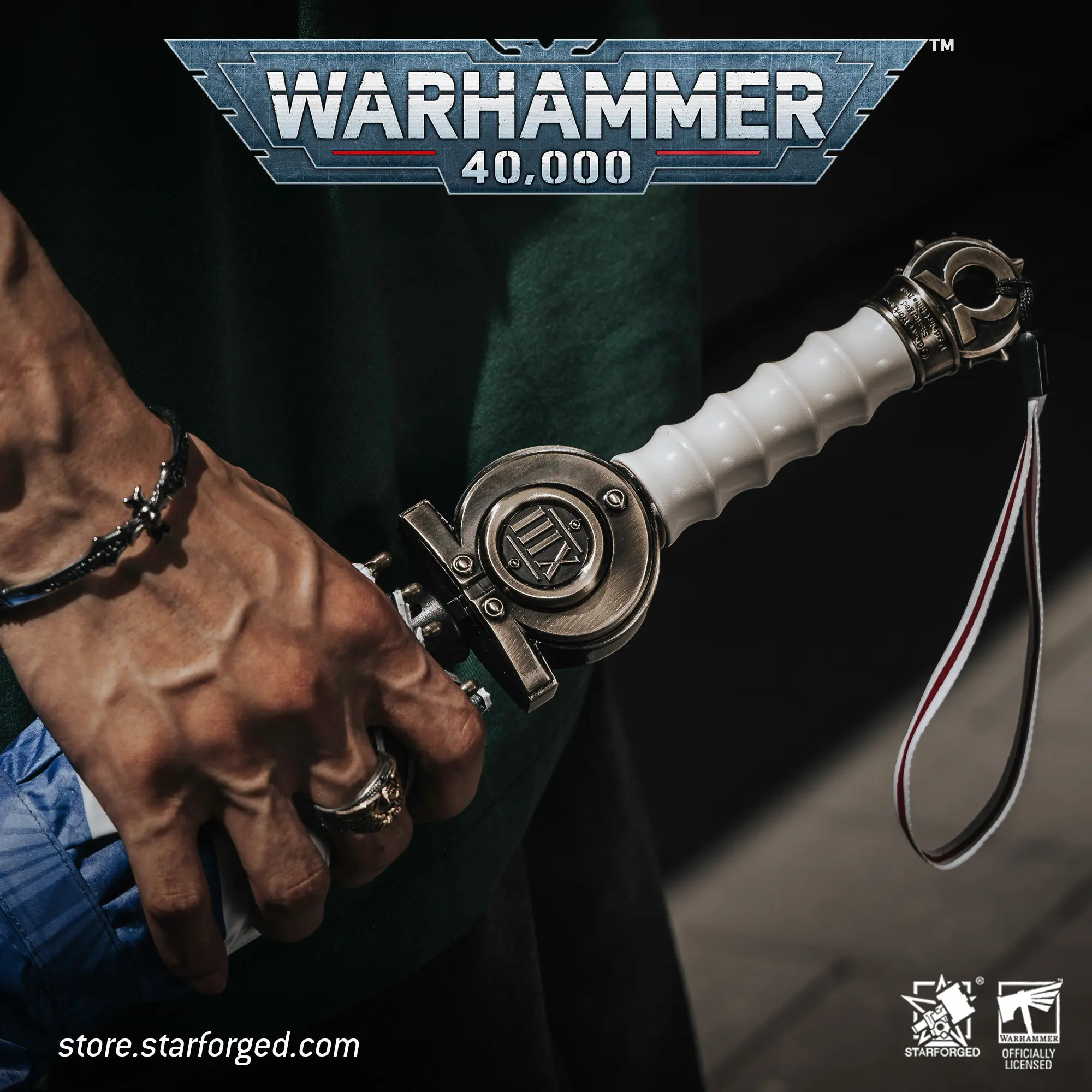 Board Game Warhammer 40K - Guarda-chuva Dobrável Starforged Warhammer-40k com Tema
