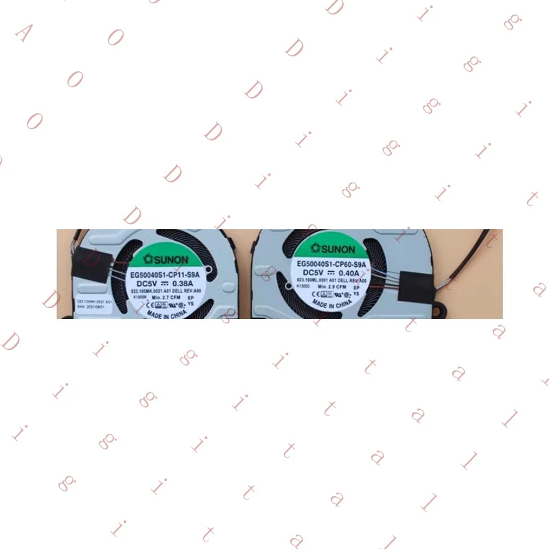 

RH-- For Dell Vostro 5310 Latitude 3320 Laptop CPU GPU Cooling Fan 0HM04F 0PRH9F