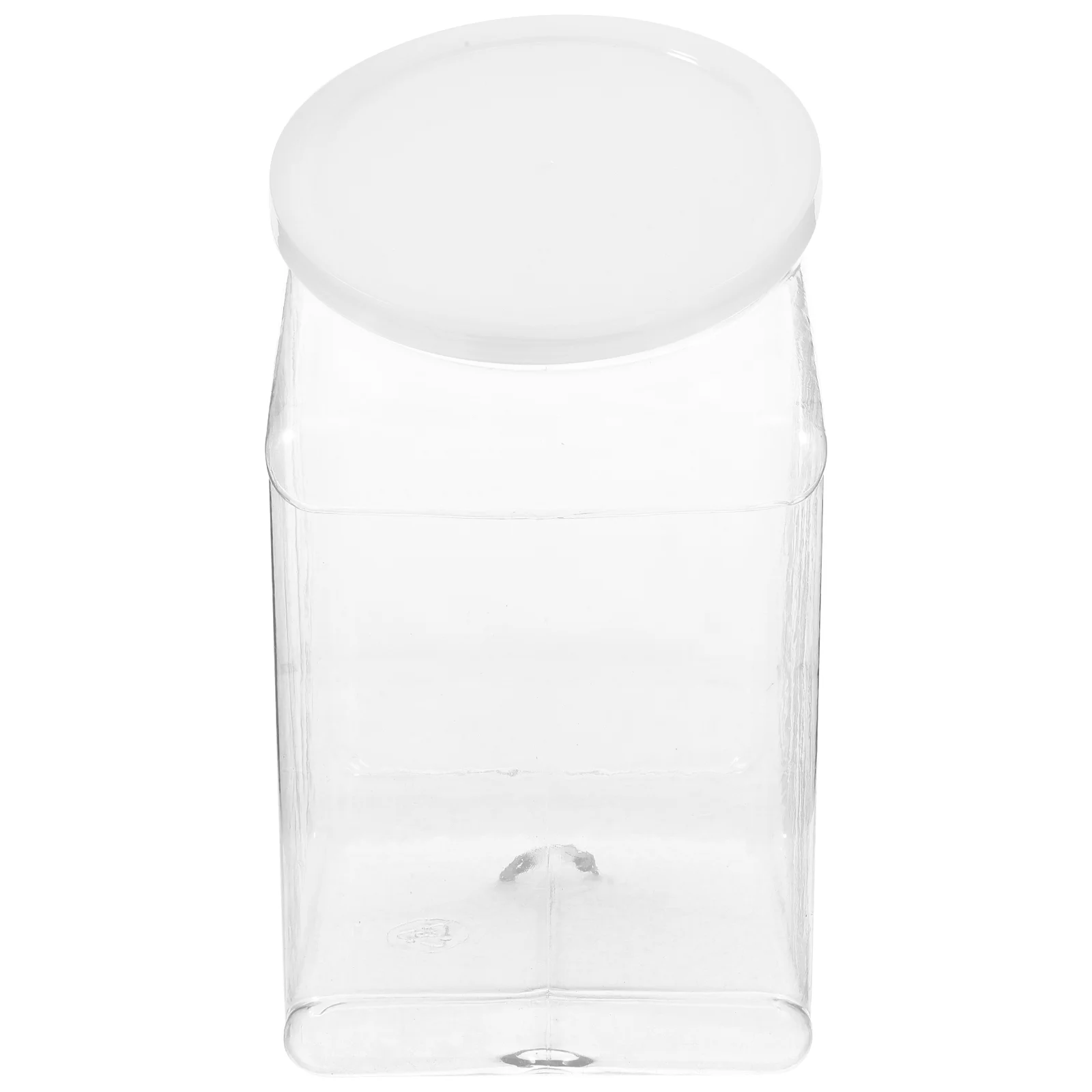 Sealed Jar Candy Jars with Lids Plastic Cookie Bin Container for Office Desk Containers Dolphin Keychain