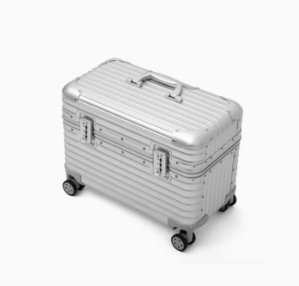 Travel Bags Business Carry On Aluminium Pilot Case Luggage Suitcases Trolley Pilot Case