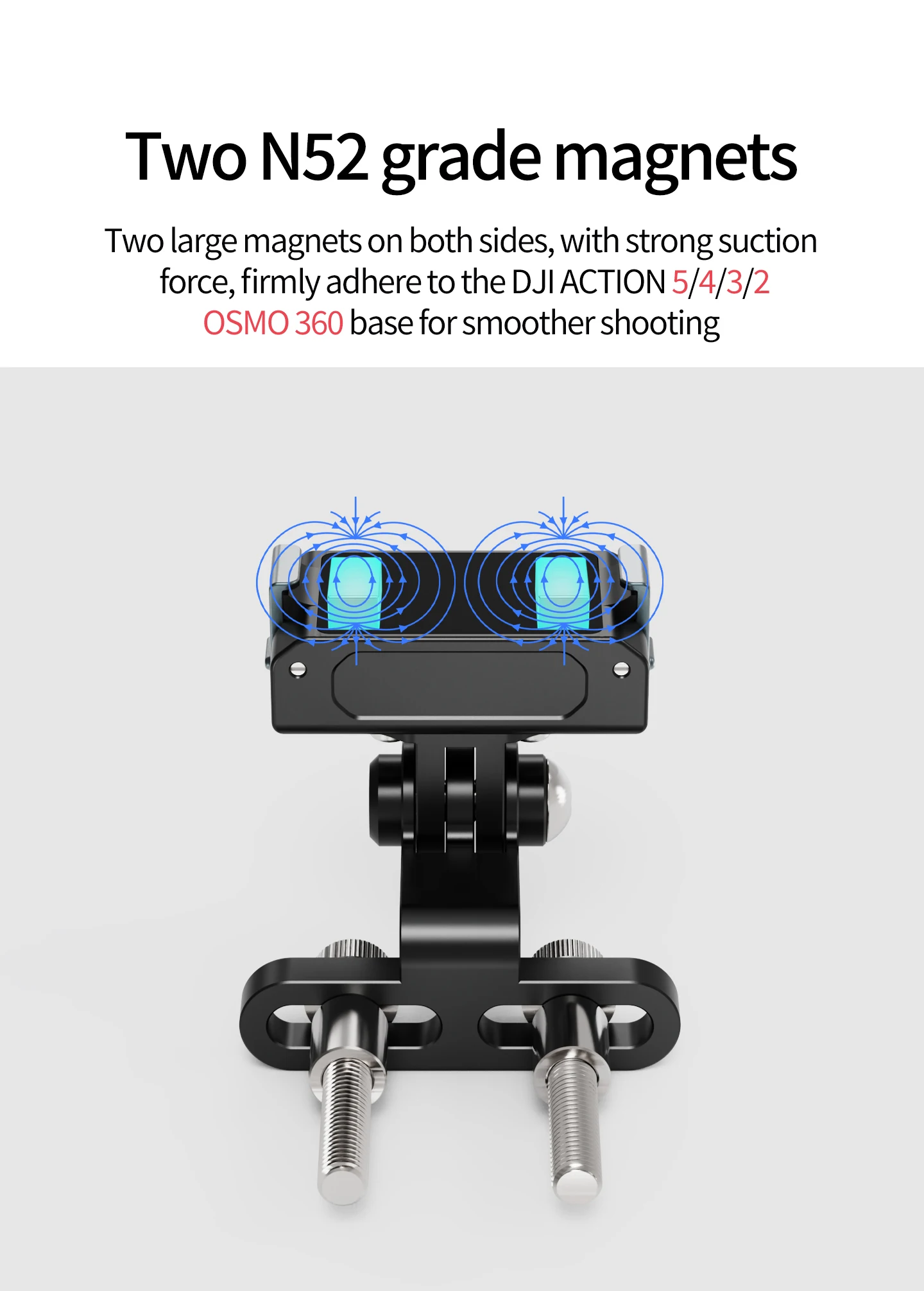 1/4 Schraube Fahrrad Vorbau Kamera Halterung Verstellbare Halterung für GoPro 13 DJI OSMO 360 Action Pocket3 Insta360 Fahrrad Lenker Ständer – Detail 22