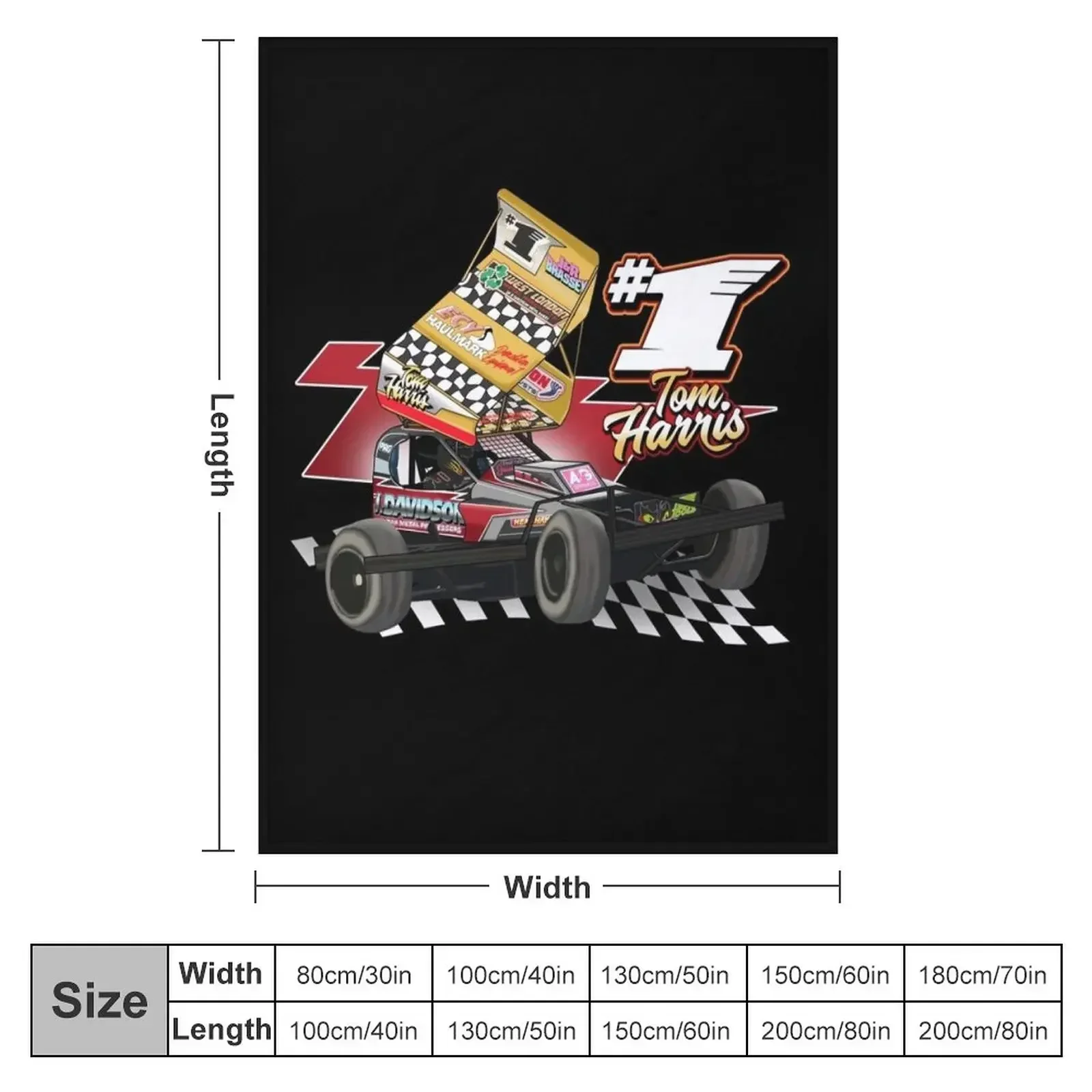 1 Tom Harris Brisca F1 2021 Throw Blanket Personalized Gift Comforter Kid'S Flannel Fabric Blankets