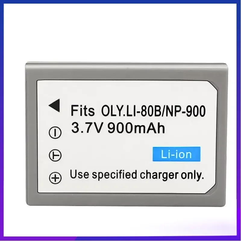 Li 80B LI80B LI-80B Battery for Olympus Digital Cameras T-100 T100 T-110 T110 and X-960 X960 3.7V 900mAh