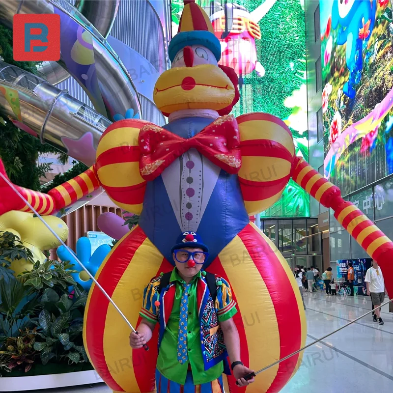 

3.5m Giant Inflatable Clown Walking Joker Cartoon Parade