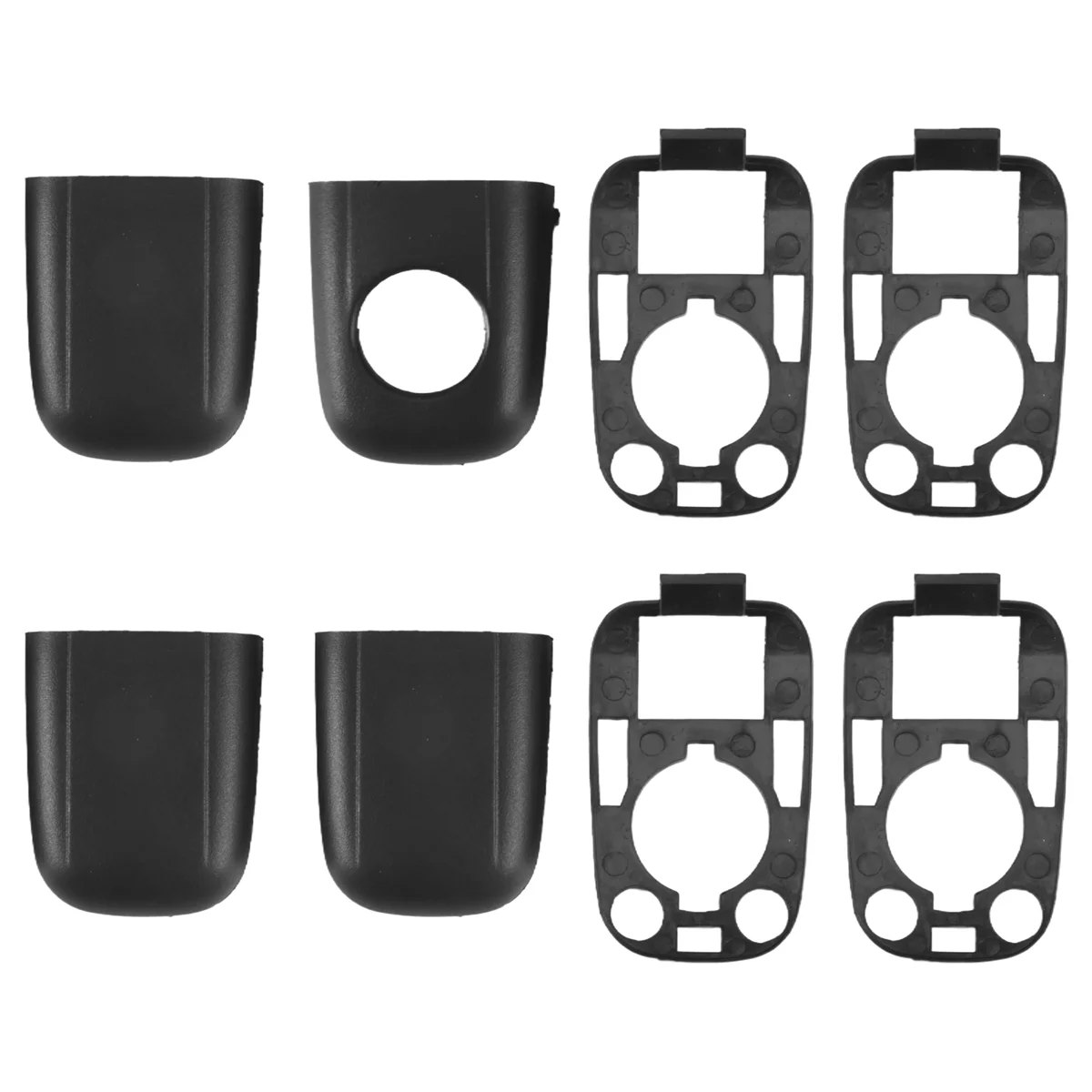 Комплект накладки на конце дверной ручки автомобиля с пробкой 9101AA для Peugeot Citroen 307 C2 C3