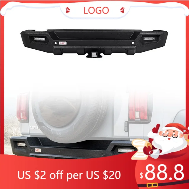 

STLF Off-road Car Customized Exterior Accessories Pilot High Strength Steel Trailblazer Rear Bumper for GWM Tank 300