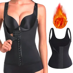 Women Sweat Waist Trainer Vest Slimming Belly for Weight Loss Body Shaper Gym Hot Thermo Sauna Shapewear Compression Tank Tops