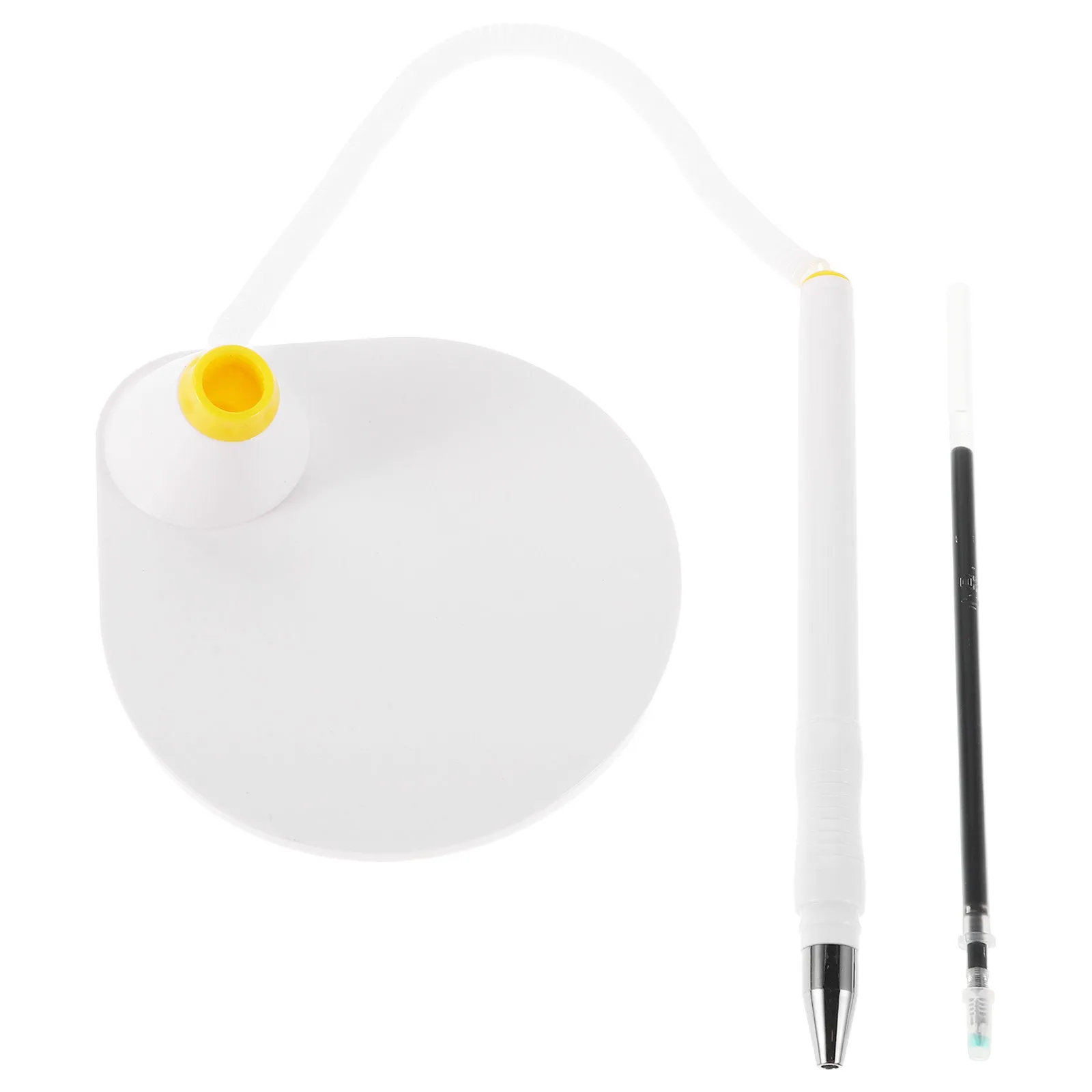 

4Pcs Office Business Signature Pen Table Standing Fixed Base for Reception Bank Counter Smooth Writing Neutral Ink 0.5mm