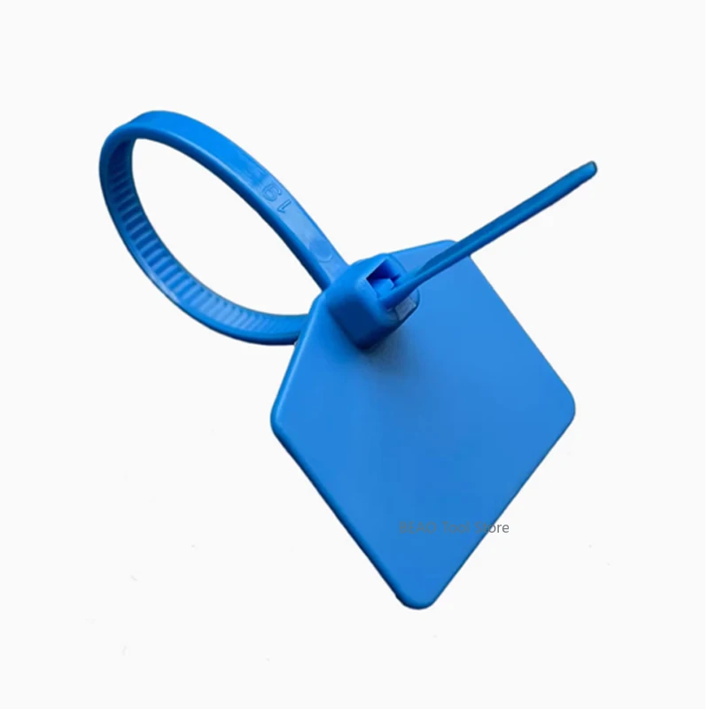 2~50Pcs Nylon Cable Ties Tag Self-Locking Zip Ties Label Identification tag for Plant Item classification