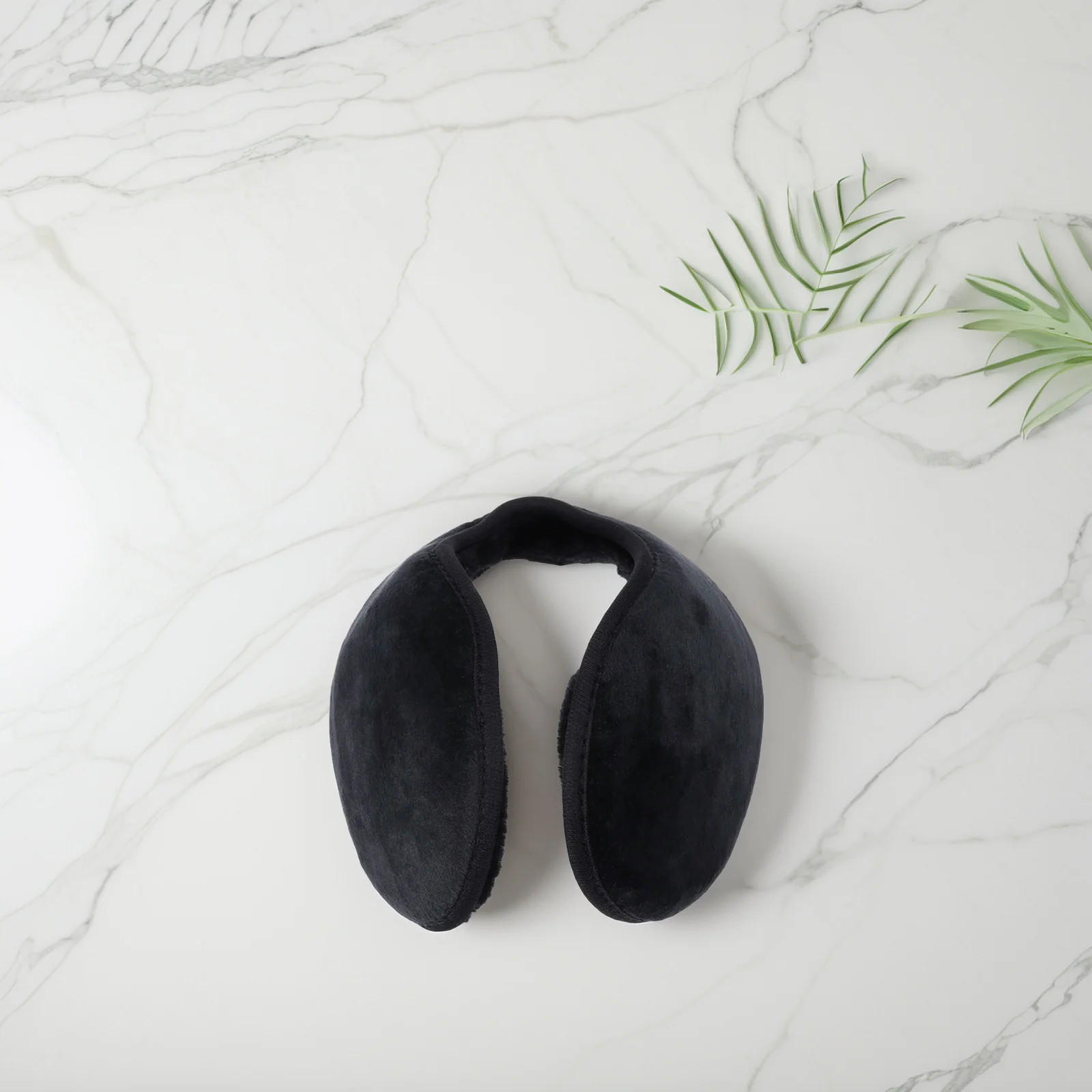 غطاء أذن دافئ للشتاء، غطاء للأذنين صناعي فائق النعومة مقاوم للرياح ومقاوم للبرد ومحمول للتزلج في الهواء الطلق على الجليد باللون الأسود #3