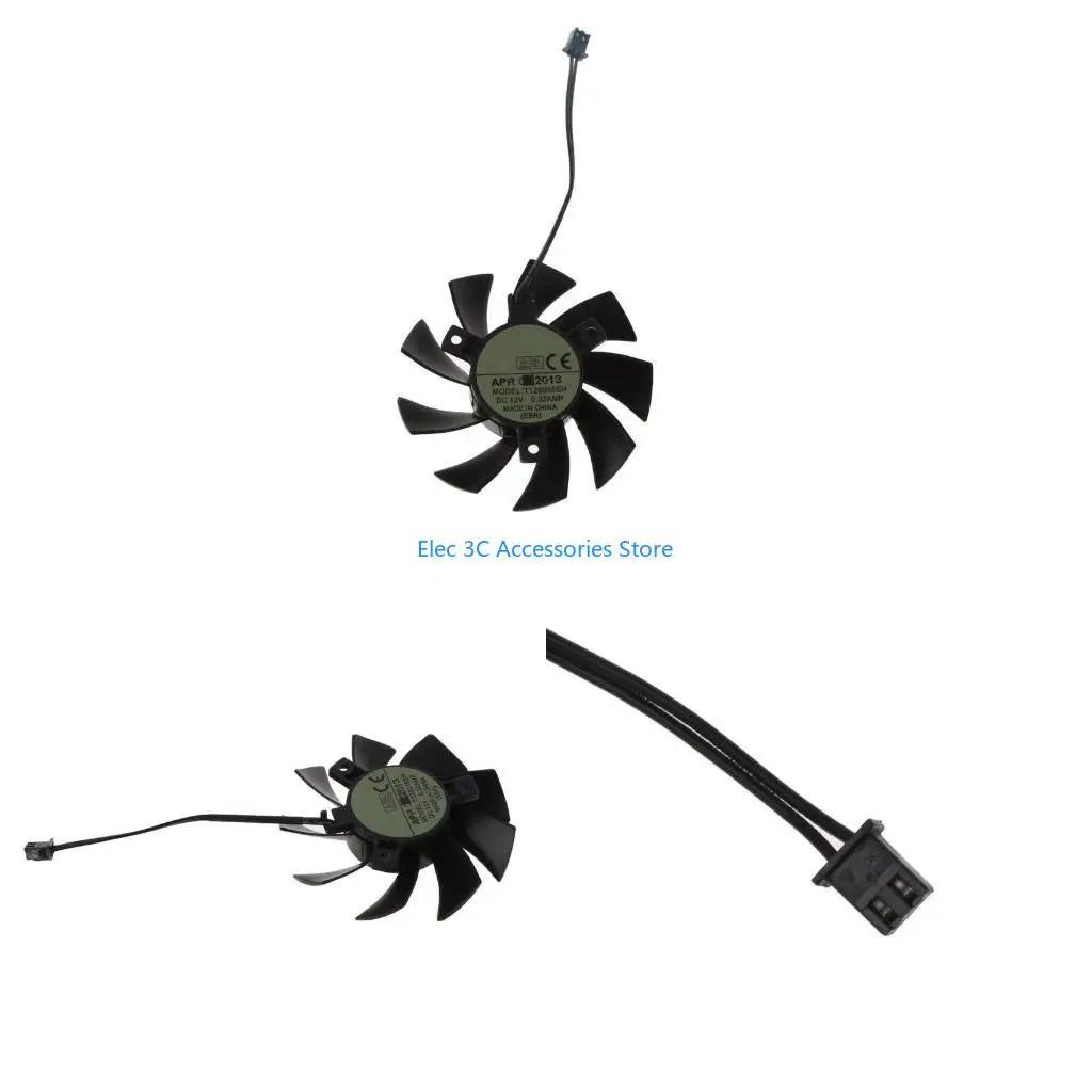 Y51A T128015SH Computer Graphics Card Cooler for EVGA 650 650Ti Cooling Fan