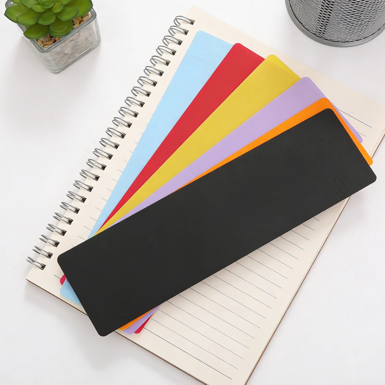 

21Pcs Premium PP Binder Organizer Tabs Index Divider Pages for School Office Planner Loose Leaf Notebook Dividers Color Coded