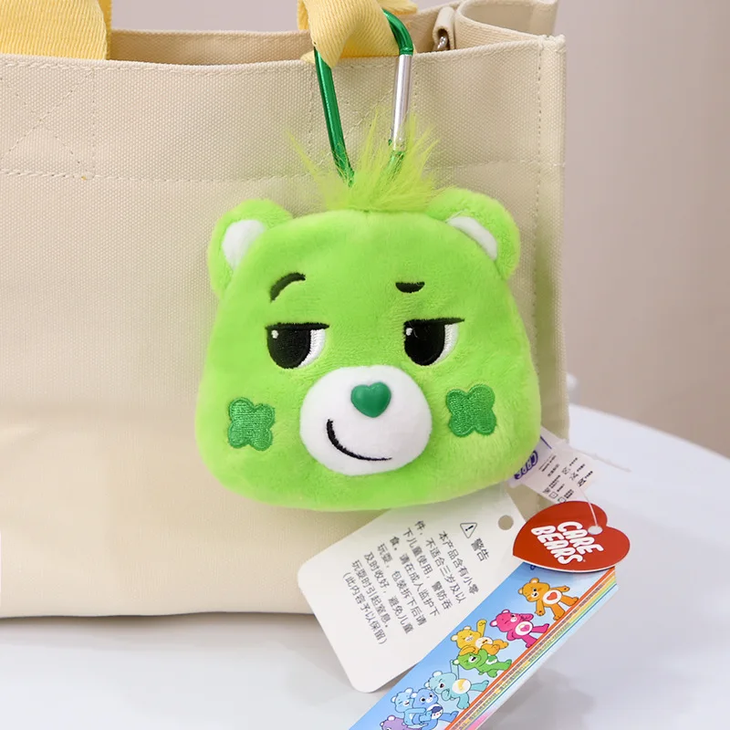 Ursinhos Carinhosos-Carteira De Moedas De Pelúcia Dos Desenhos Animados, Saco De Compras Bonito Dentro, Linda Bolsa De Mudança De Urso, Meninas E Meninos, Estojo De Pelúcia Kawaii