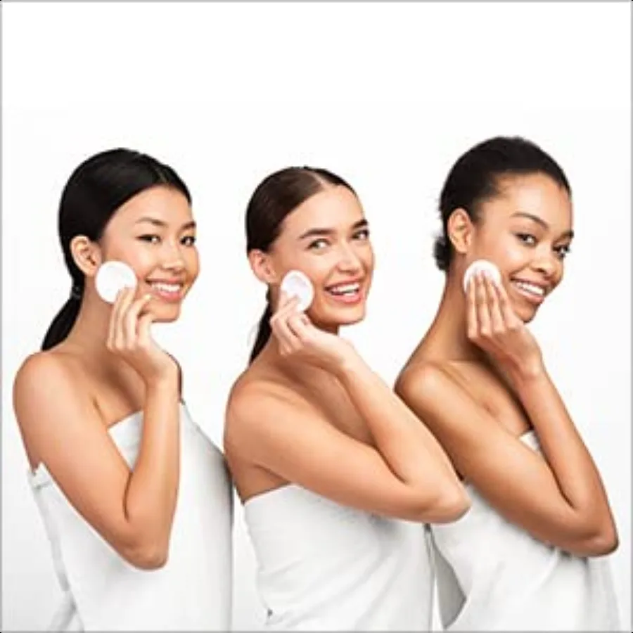 My Cotton Premium Rounds Bulk 1080 Count Makeup Remover Pads Hypoallergenic LintFree 100 Pure Cotton