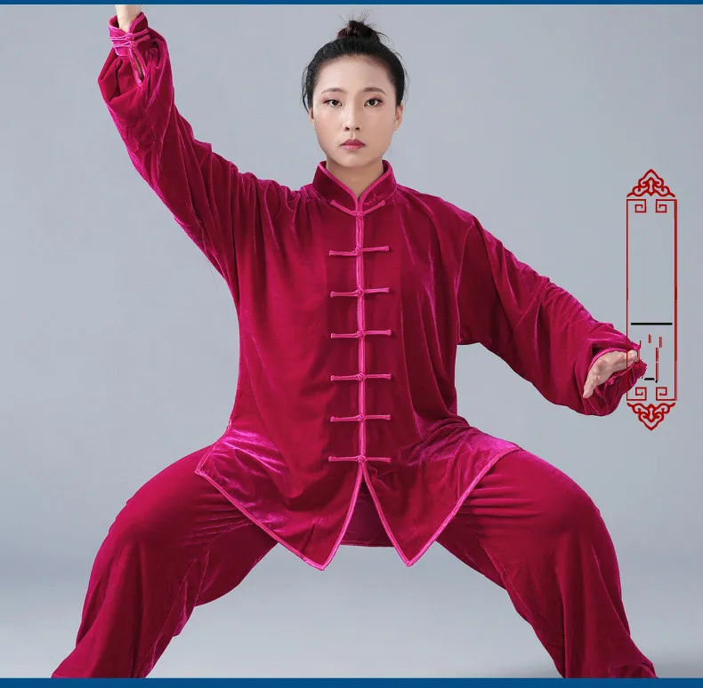 

Kung Fu Hanfu Men Wushu Clothing Kung Fu Uniform Traditional Chinese Clothing for Women Tai Chi Tai Chi Clothing Performance