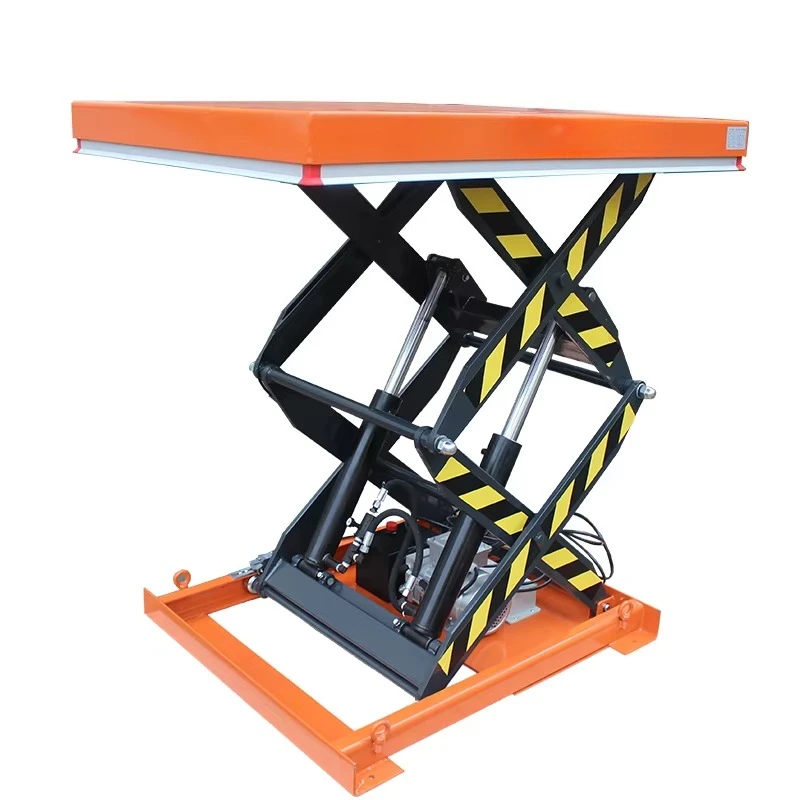 Personal operation 1000kg aerial work platform electric mini scissor lift table
