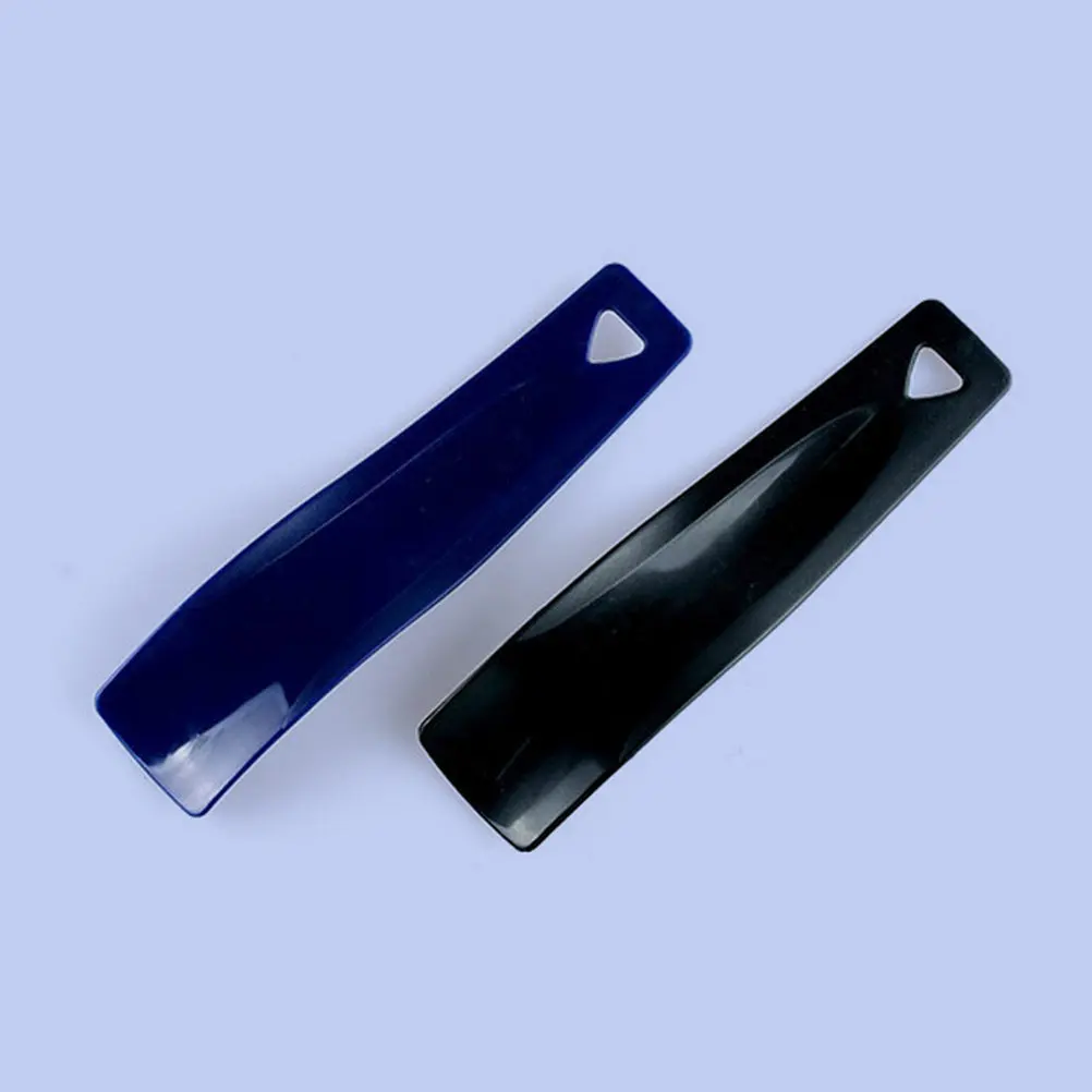 

4Pcs Premium PP Shoehorn Short Handle Ergonomic Shoe Horn Tool for Easy Shoe Wearing Travel Boot Removal Seniors Kids Men Women