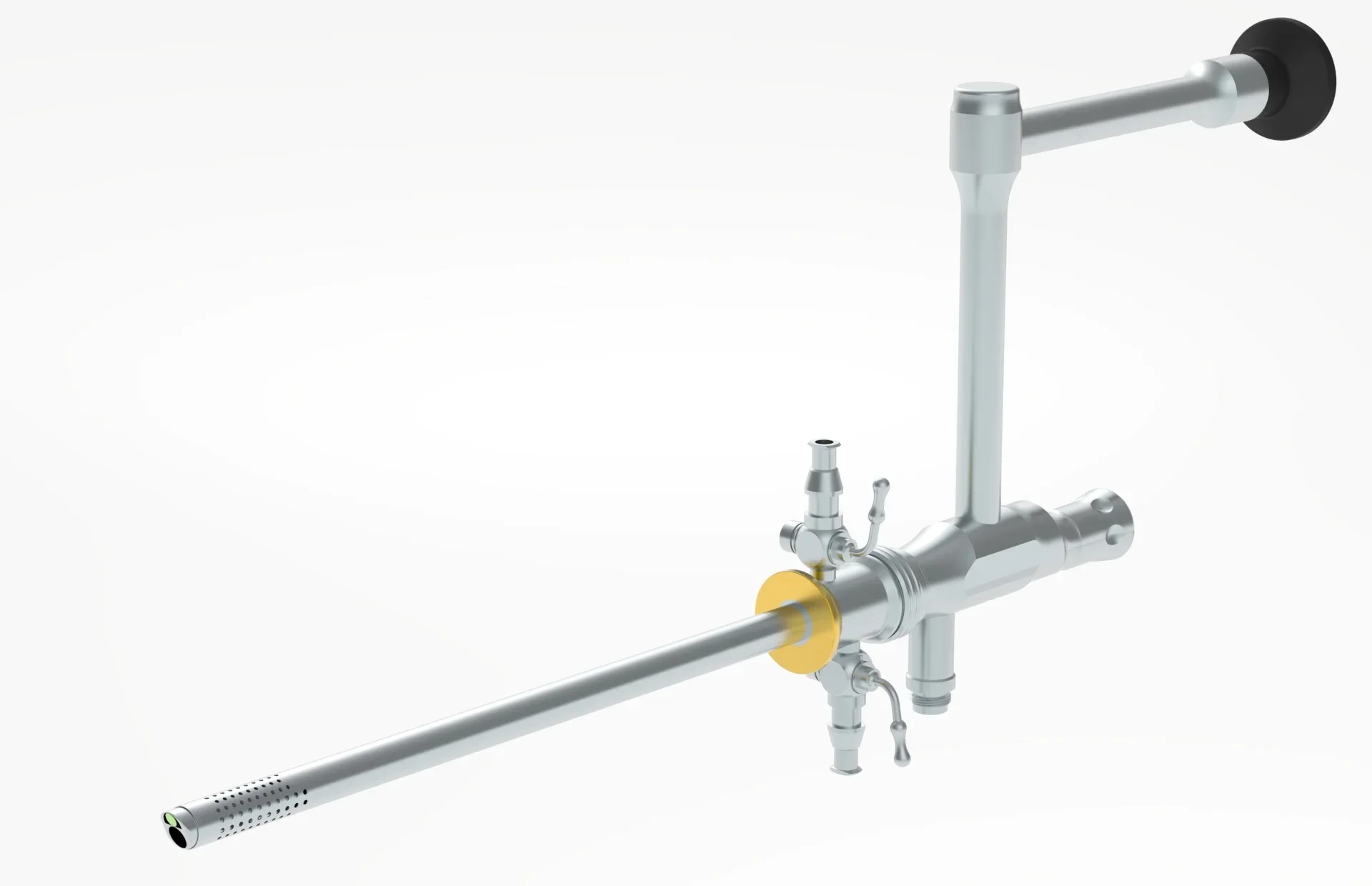 Gynecologic Mirror Examination Rigid 0/12/25 Degrees Endoscope Telescope UHD Vision Z Type Multifunctional Hysteroscope