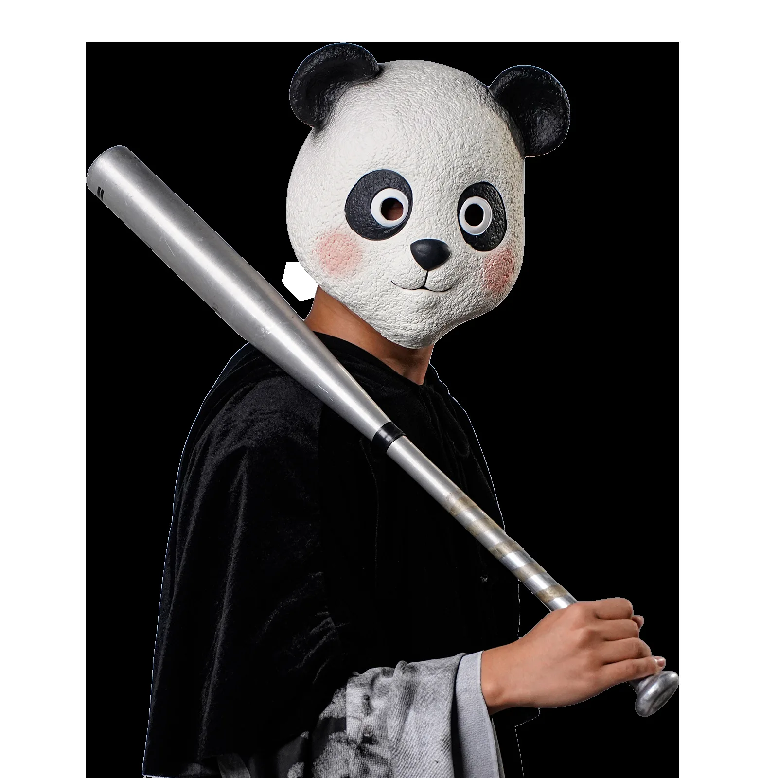 Masque Panda en Latex pour adultes et enfants, masque complet d'animaux pour Halloween, accessoire de fête Cosplay, masque de Costume de jeu de rôle d'anime de dessin animé