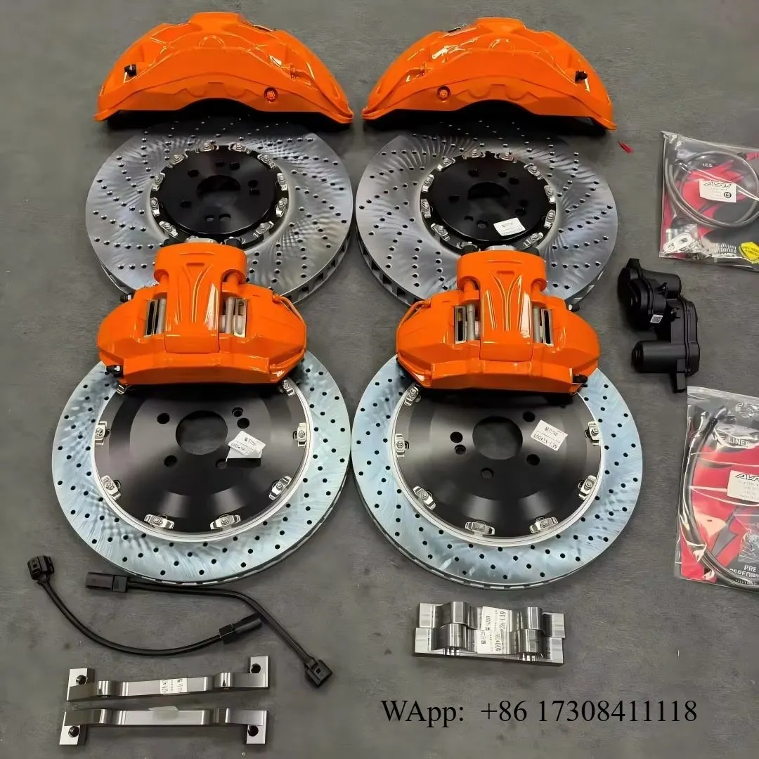 

Auto Big 10 Piston Brake Caliper Brake Set Customizable Color Style logo for 911 2020 Caliper Brake Kit