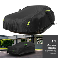 190T Universal Car Covers Indoor Outdoor Full Auot Cover Sun UV Snow Dust Resistant Protection Cover Fit Suv Sedan Hatchback