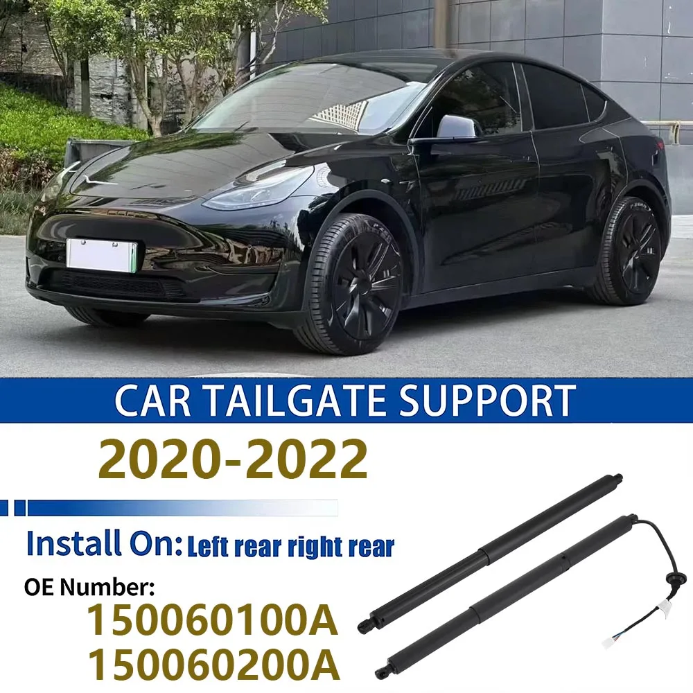 

For 2020-2022 Tesla Model Y Tailgate Gas Spring Struts Tailgate Power Lift Supports 150060100A 150060200A