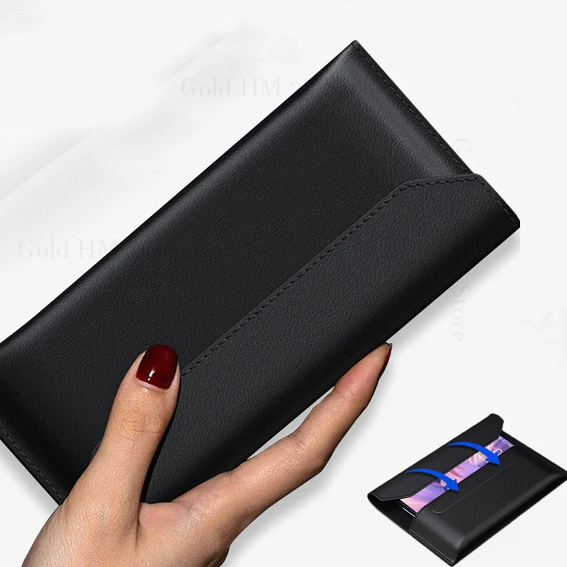 

Magnetic Flip Case For Xiaomi Mix Fold 4 5G Genuine Leather Phone Case For Mix Fold4 3 2 Wallet Phone Pouch Holster Bag Handbag