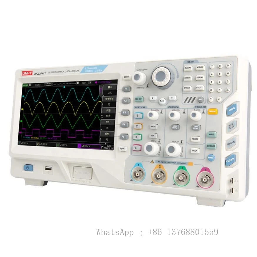 UPO2102CS Digital Ultra Phosphor Oscilloscope UPO2104CS UPO3102CS UPO3104CS UPO3202CS UPO3204CS 70MHz 100MHz 200MHz