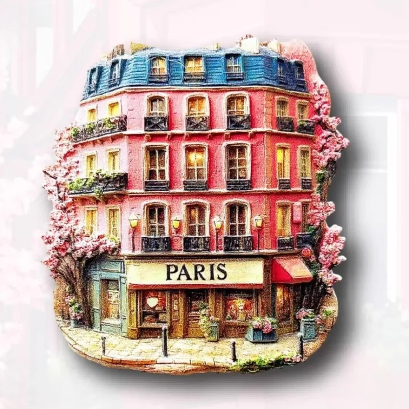 France Travel Souvenirs Cathédrale Notre-Dame de Paris Fridge Magnets Provence Strasbourg Fridge Stickers Birthday Gifts