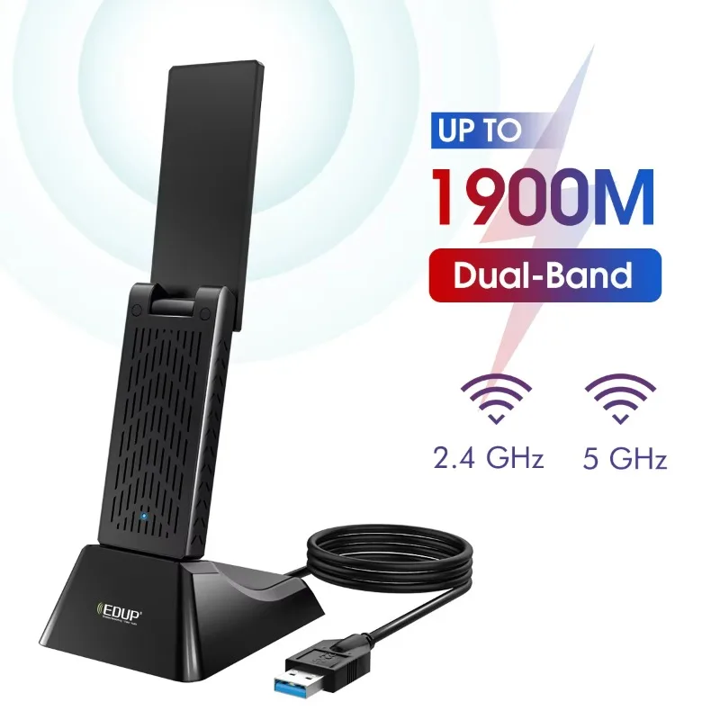 AX1675 1900Mbps Dual Band Long Range Wireless Network Adapter