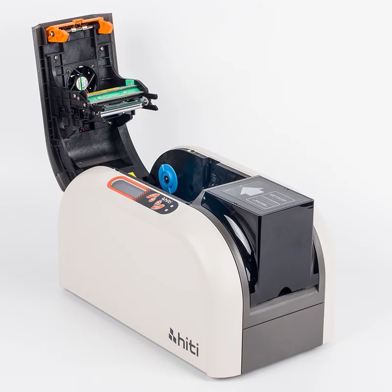 Hiti cs220e Plastic id Card Printer Machine Color Plastic Cards Printing Business Both Side Badge Student PVC Card Photo Maker