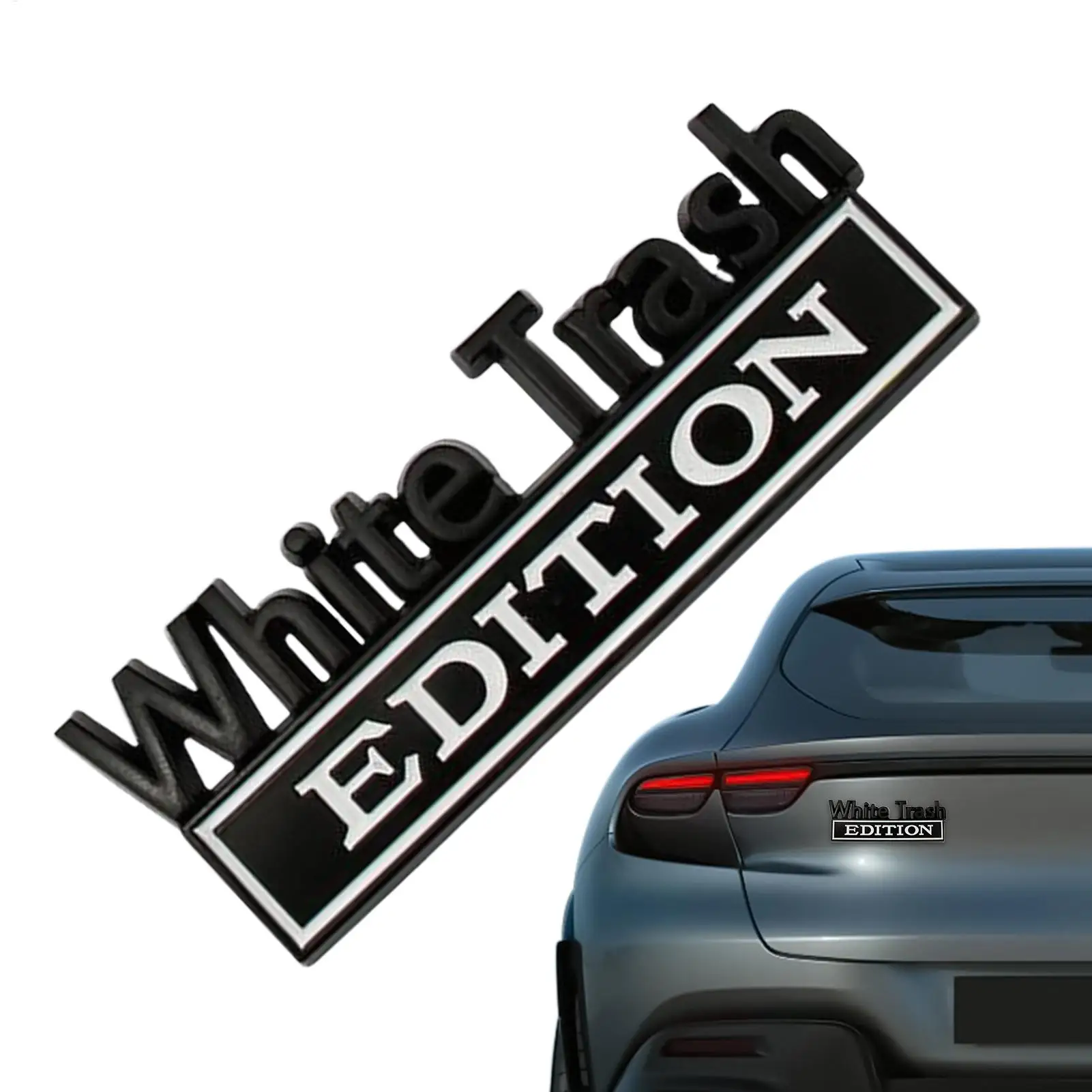 

Metal Decals For Cars 3D Edition Adhesive Stickers Waterproof Car Emblems And Badges For Golf Cart Vehicle Auto Truck Motorcycle