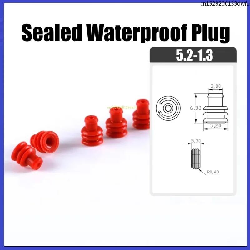 5.2-1.3 Waterproof Ring Blind Sealing Dustproof Rubber Blind Hole Plug Head Bolt Wear Resistant