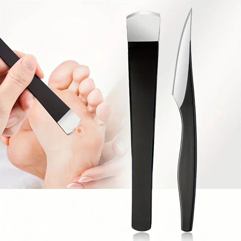 1/2/6pcs Ingrown Toenail Clipper,Stainless Steel Foot Care Set, Sharp Exfoliating Knife & Smooth Foot Scraper, Dead Skin Remover