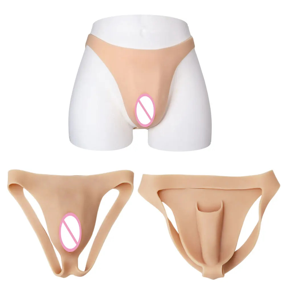 

Реалистичные силиконовые трусики YUERUGOU с имитацией вагины для геев, кроссдрессеров, трансгендеров, трансвеститов, дрэг-квин, косплея