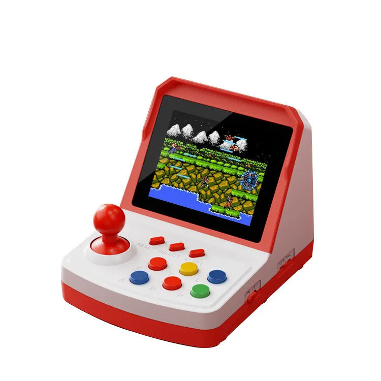 Hot-selling A6Plus game console mini arcade puzzle children's home double 3.2 inches nostalgic retro view 5