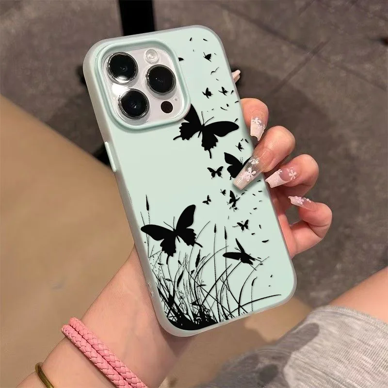 حافظة لهاتف آيفون 17 17air 16 15 Pro Max 16pro 16promax 14 11 13 12 xr xs max