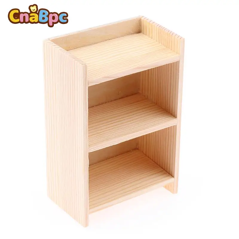 

1/12 Dollhouse Miniature Storage Cabinet Bookcase TV Cabinet Dollhouse Simulation Furniture Model Dolls House Decor Accessories