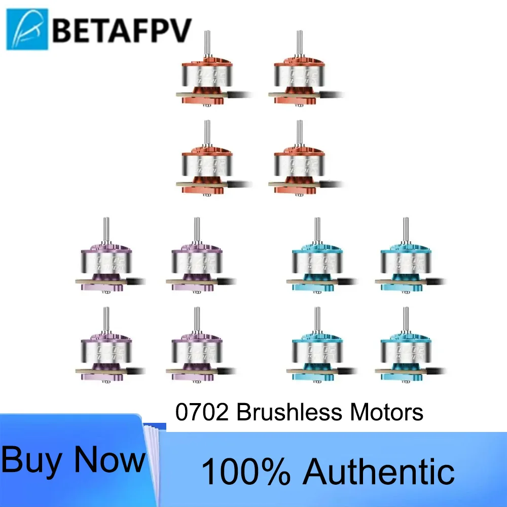 BETAFPV 0702 Brushless Motor 1S High Speed 25000-36000KV 0.10mm Stator 1.5g for Air65 II Meteor65 Tiny Whoop FPV Drone