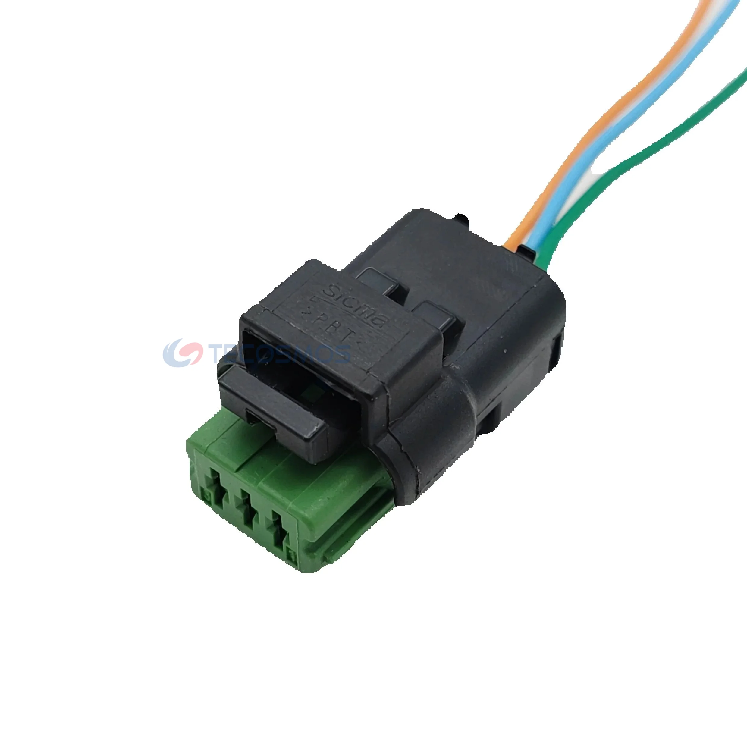 3 Pin Car Rail Pressure Sensor Connector 1.6 HDI Water Temperature Sensor Camshaft Position Sensor Plug for Peugeot Citroen