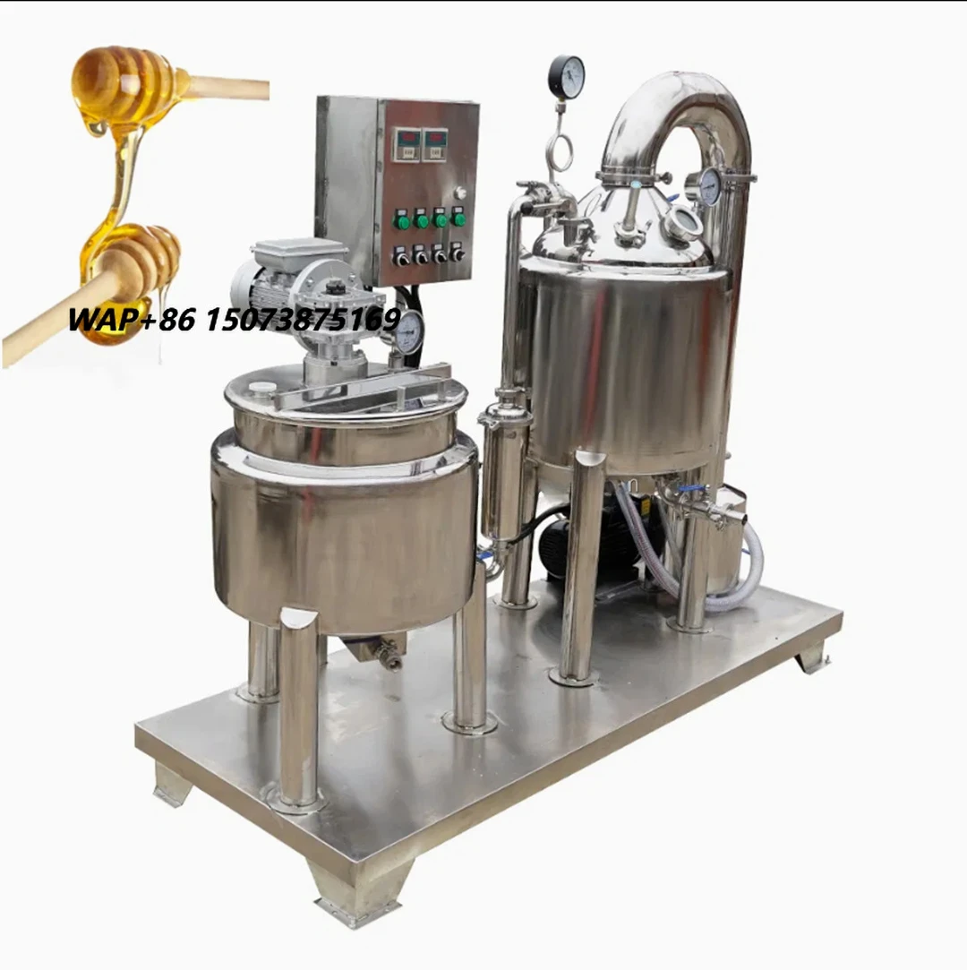 Automated Honey Extraction and Purification Equipment for Large-scale Beekeeping Business
