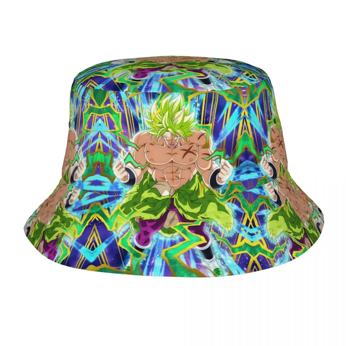 

Пляжные панамы с мультяшными персонажами B-Brolies для мужчин и женщин, модные летние солнцезащитные аниме-кепки