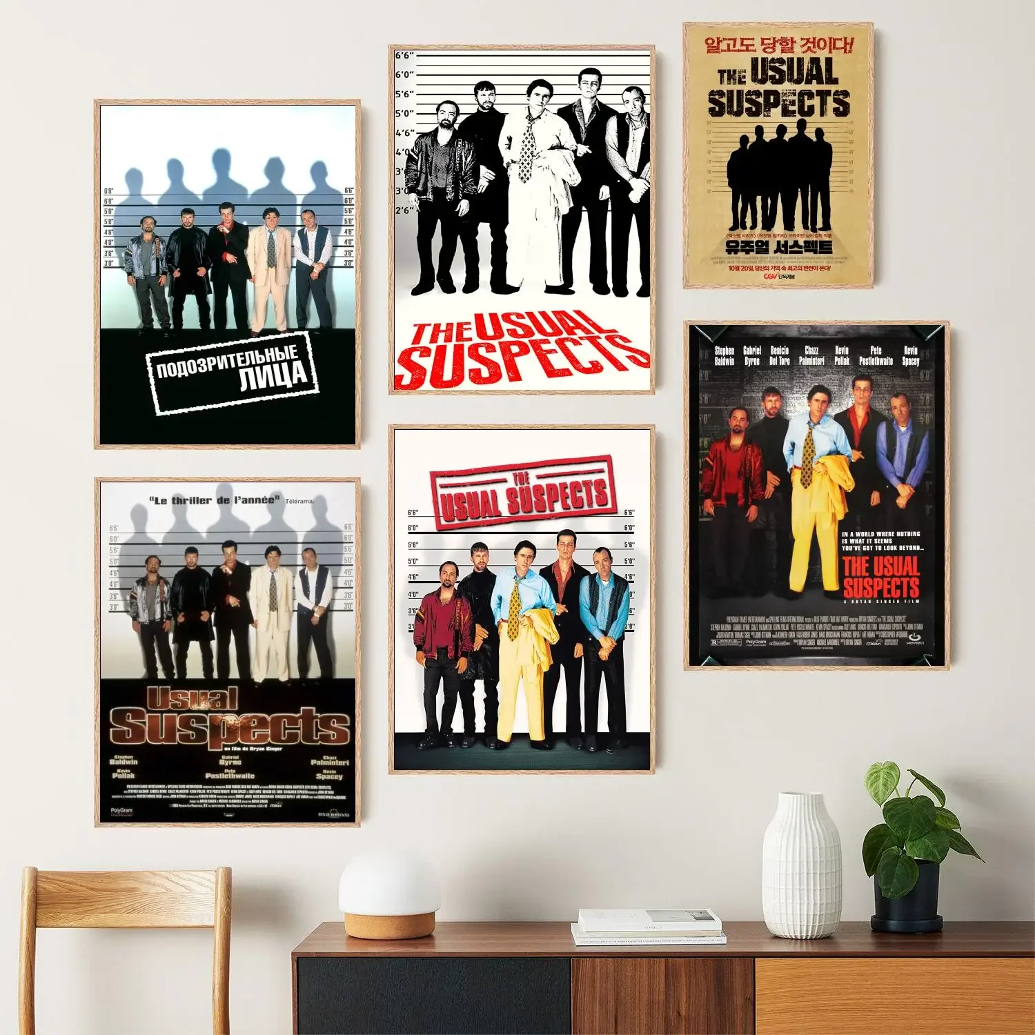 the usual suspects Canvas Art Poster and Wall Art, Picture Print, Modern Family, Bedroom Decor, Posters