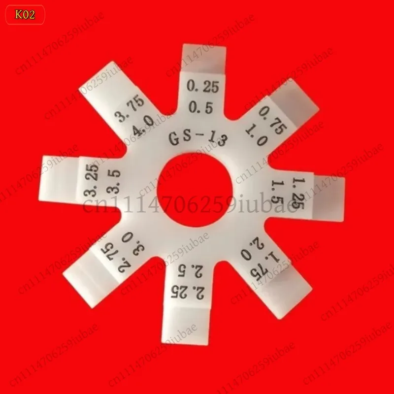 BK Disc Star Octagonal Gap Gauge Plug Gauge 0.5‑8mm 1‑8.5mm For Automotive Industry Measuring Tools